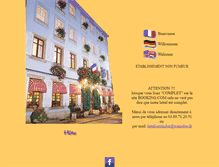 Tablet Screenshot of hotel-croixdor.com